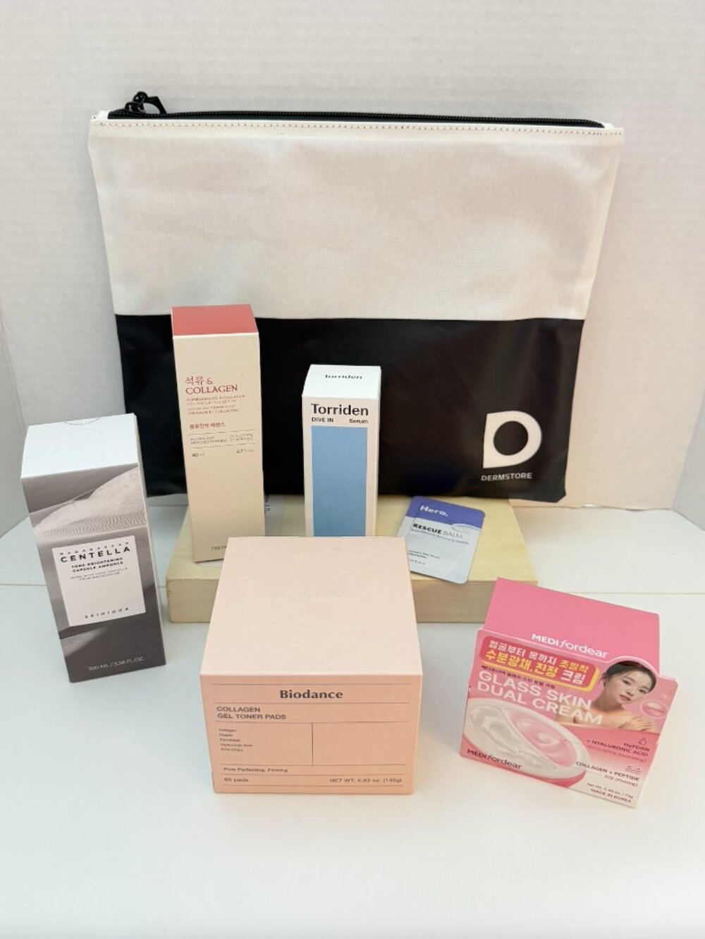 K Beauty Glass Skin Skincare Set SKIN1004 Biodance NWT